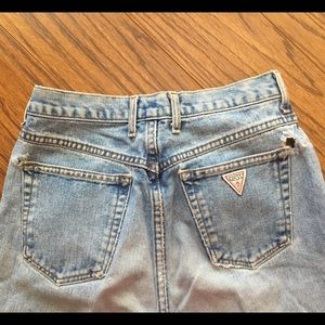 Distressed VINTAGE GUESS Jeans - Zipper Ankle 31